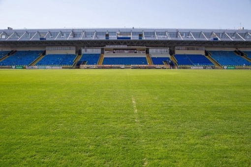 Ремонт западной трибуны стадиона «Олимп-2» завершат до конца 2021 года