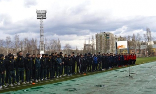 Команда "Академии футбола Виктора Понедельника" в финале Первенства России 