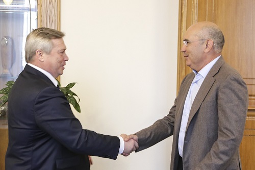 Василий Голубев пожелал ФК «Ростов» удачи в предстоящих играх