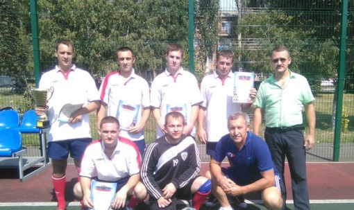 Футбольный турнир среди шахтерских команд  АО «Обуховская» 