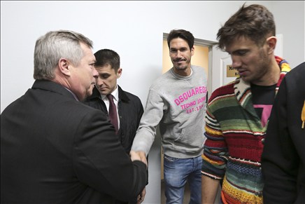 Губернатор Ростовской области Василий Голубев встретился c ФК «Ростов»