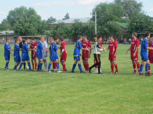В Мартыновском районе футбол на ведущих ролях!
