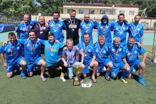  «Динамо» Ставрополь -  победитель Чемпионата ЮФО/СКФО по футболу среди ветеранов в категории 40+ 