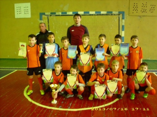 Результаты областного Рождественского  турнира по мини-футболу 2014 года. Среди детей 2005-06  гг. р.. 