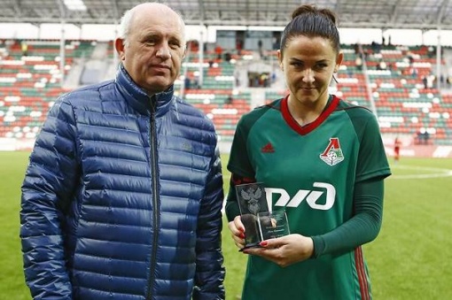 Анна Кожникова в составе столичного «Локомотив» стала обладательницей первого клубного «требла»