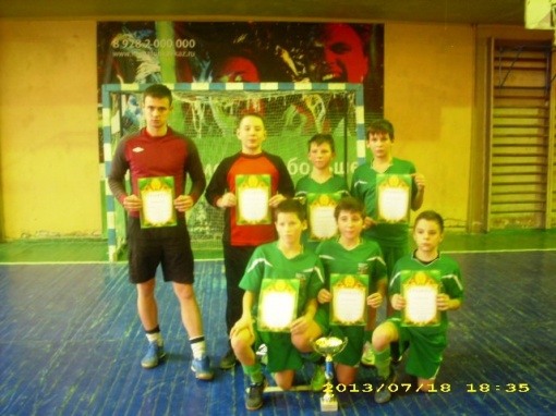 Результаты областного Рождественского  турнира по мини-футболу Среди подростков 2001-02  гг. р