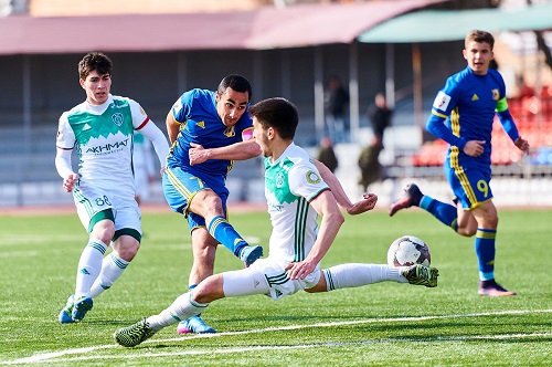 «Молодежка» вновь сыграла вничью