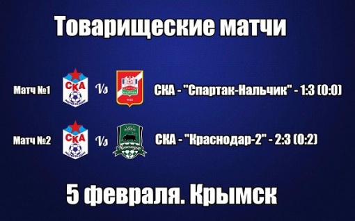 Уступили нальчанам и краснодарцам 