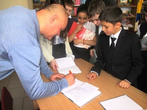 Геннадий Степушкин встретился с учащимися лицея №20