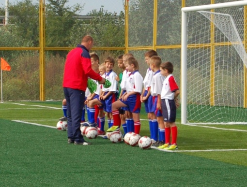 Знакомство с футболом. Мастер-класс на Гребном канале