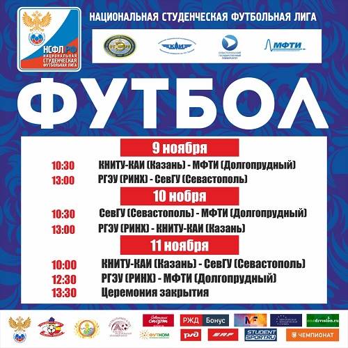 РГЭУ (РИНХ) дебютирует в НСФЛ!