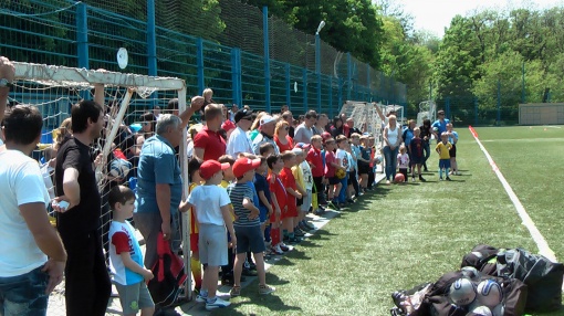 Фотоотчет конкурсного отбора юных футболистов, проводимый ФК "Ростов"