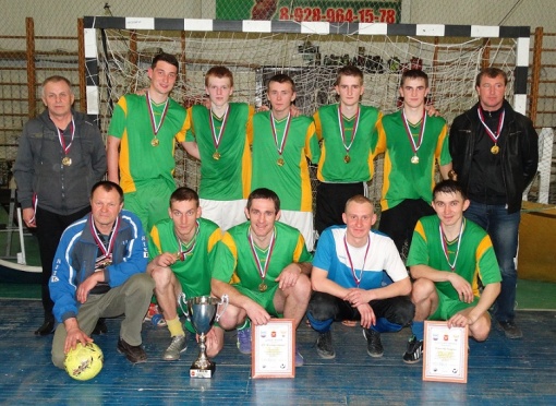 Новоперсиановка - Чемпион Октябрьского района по мини-футболу 2014-15 гг.